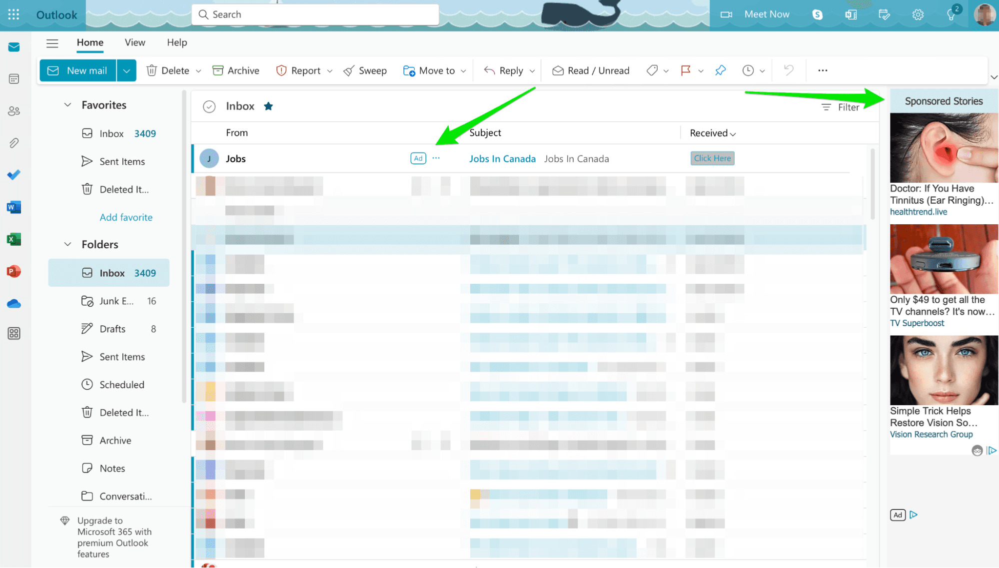 Source: Outlook screenshot