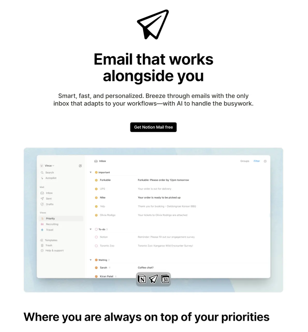Notion Mail