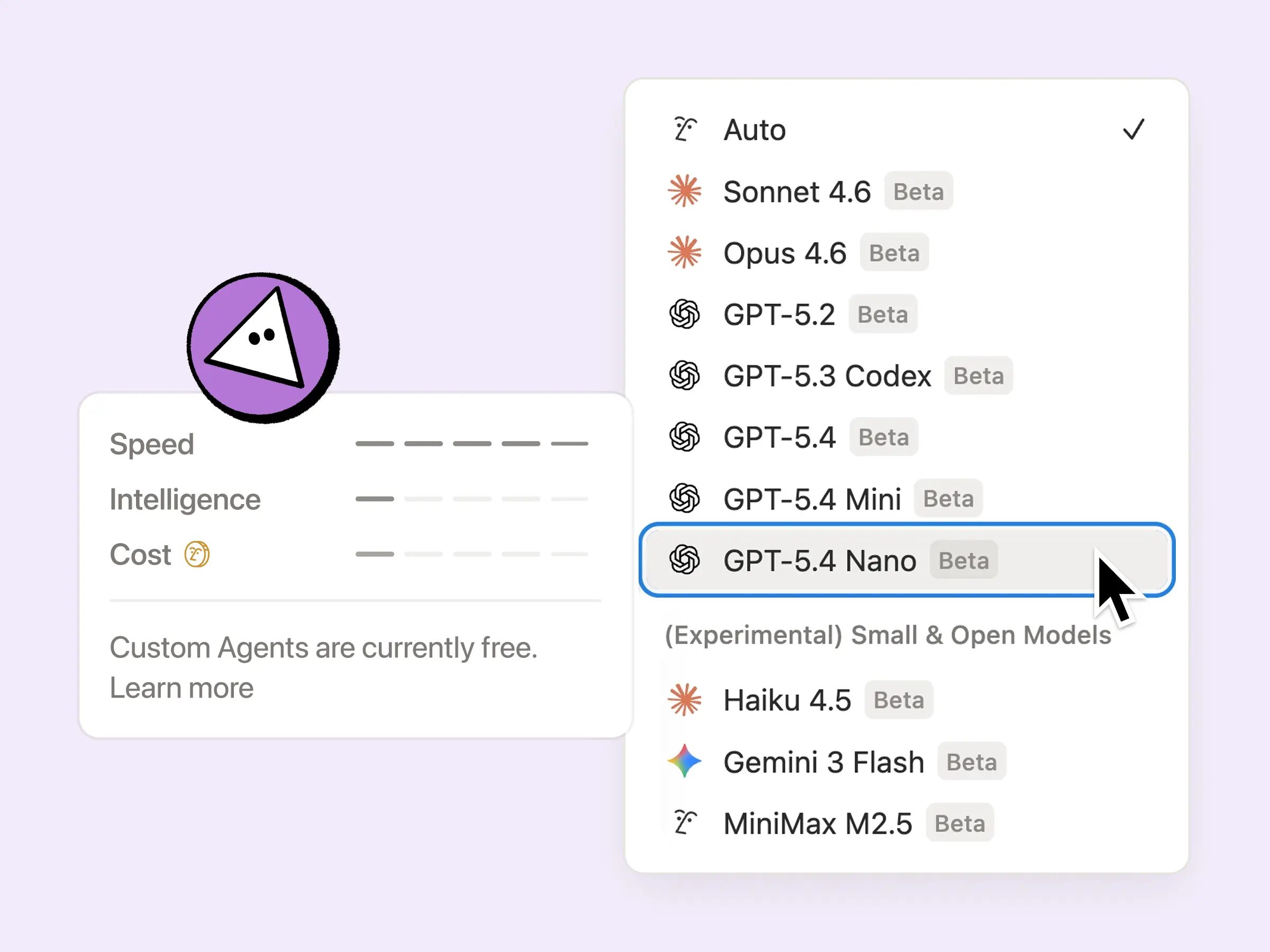 New Custom Agent upgrades: efficiency, transparency, context