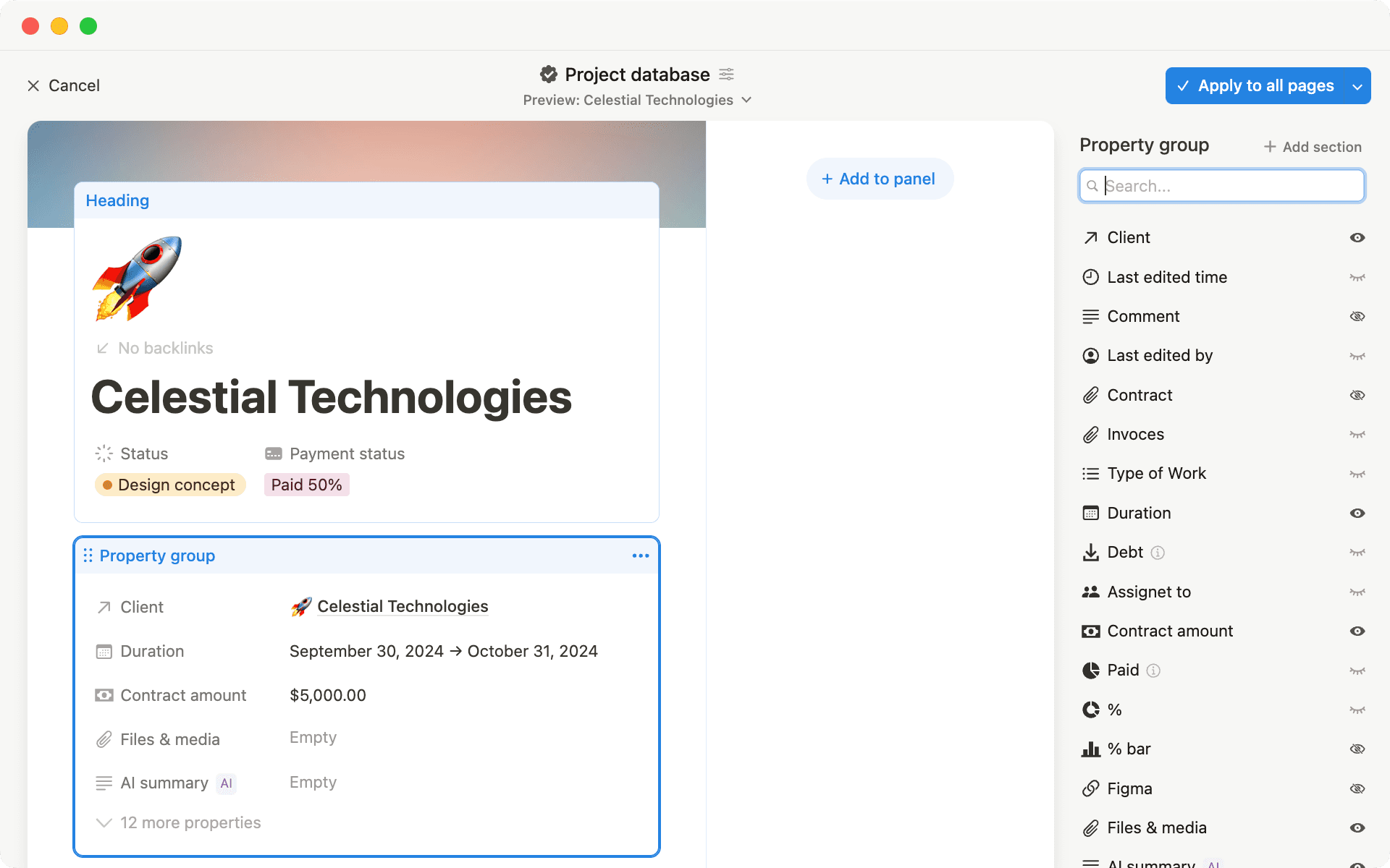 Heroscreenshot Layouts