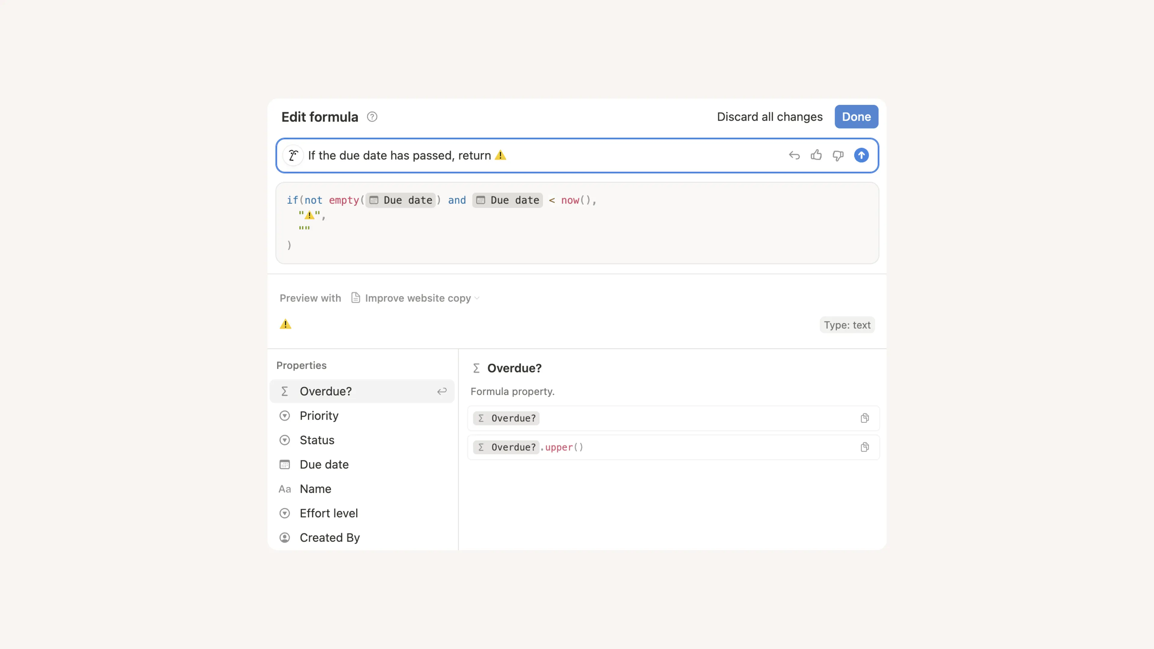 Formulas functions hero
